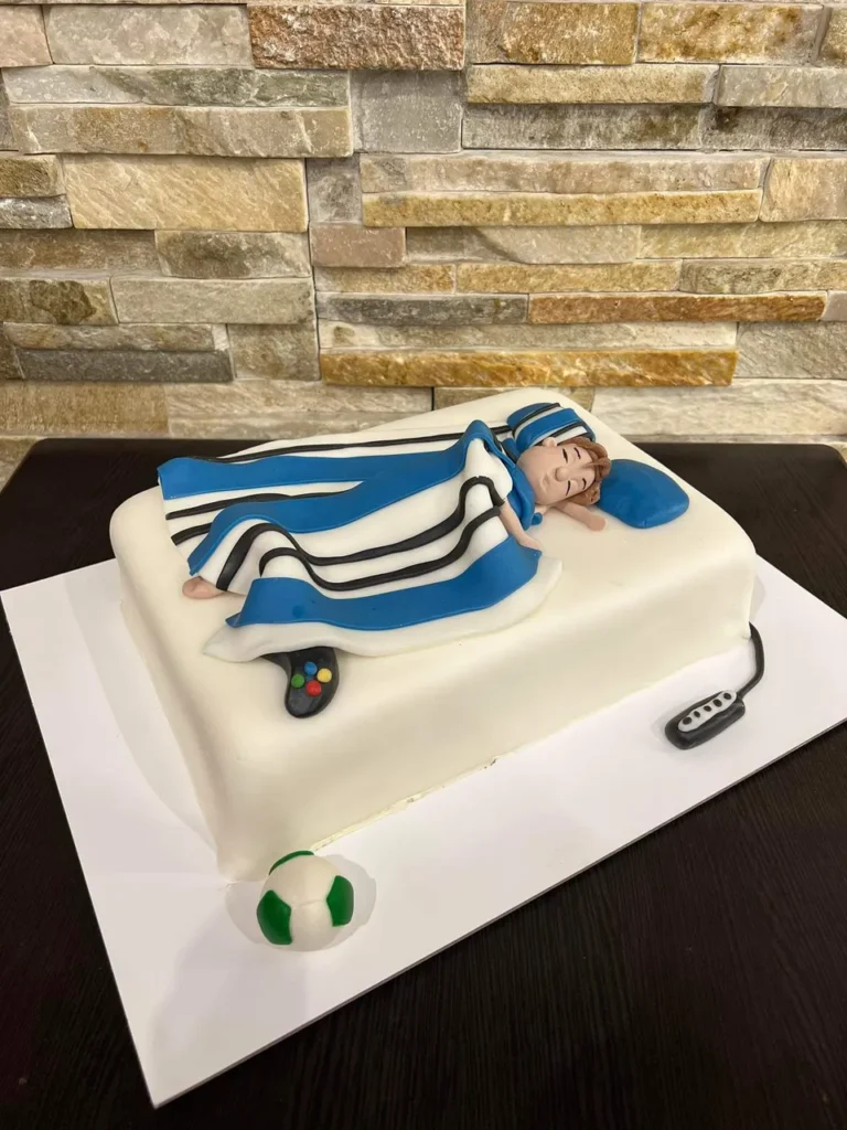 Elkészült torta