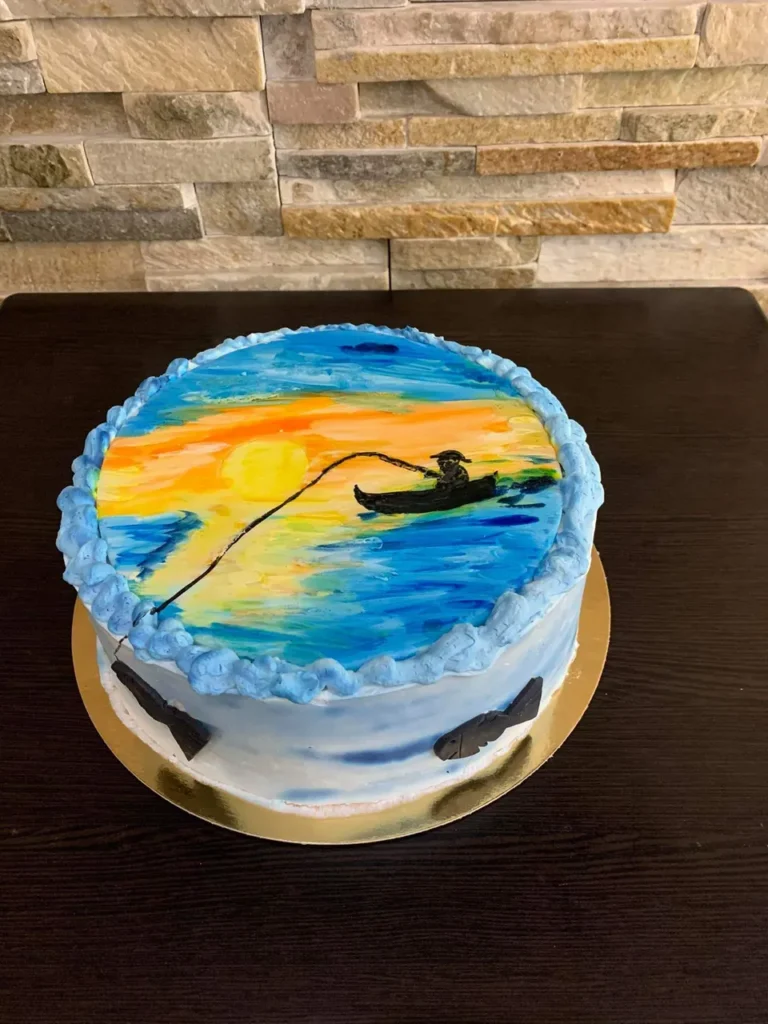 Elkészült torta