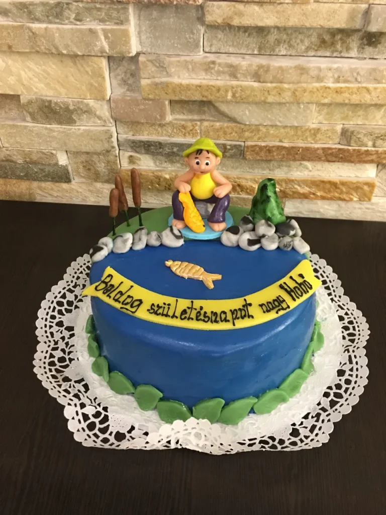 Elkészült torta