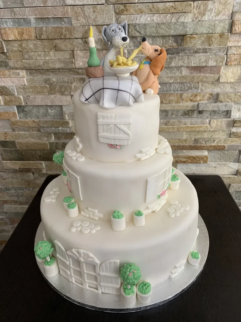 Elkészült torta