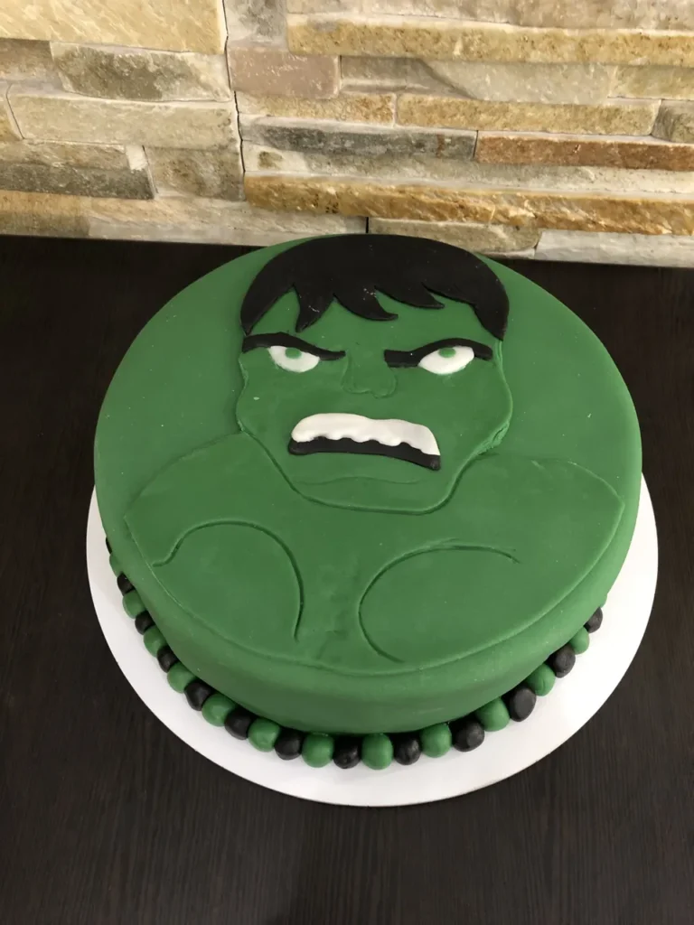 Elkészült torta