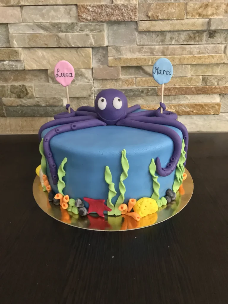 Elkészült torta