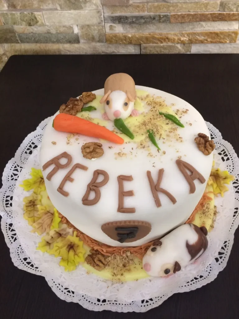 Elkészült torta