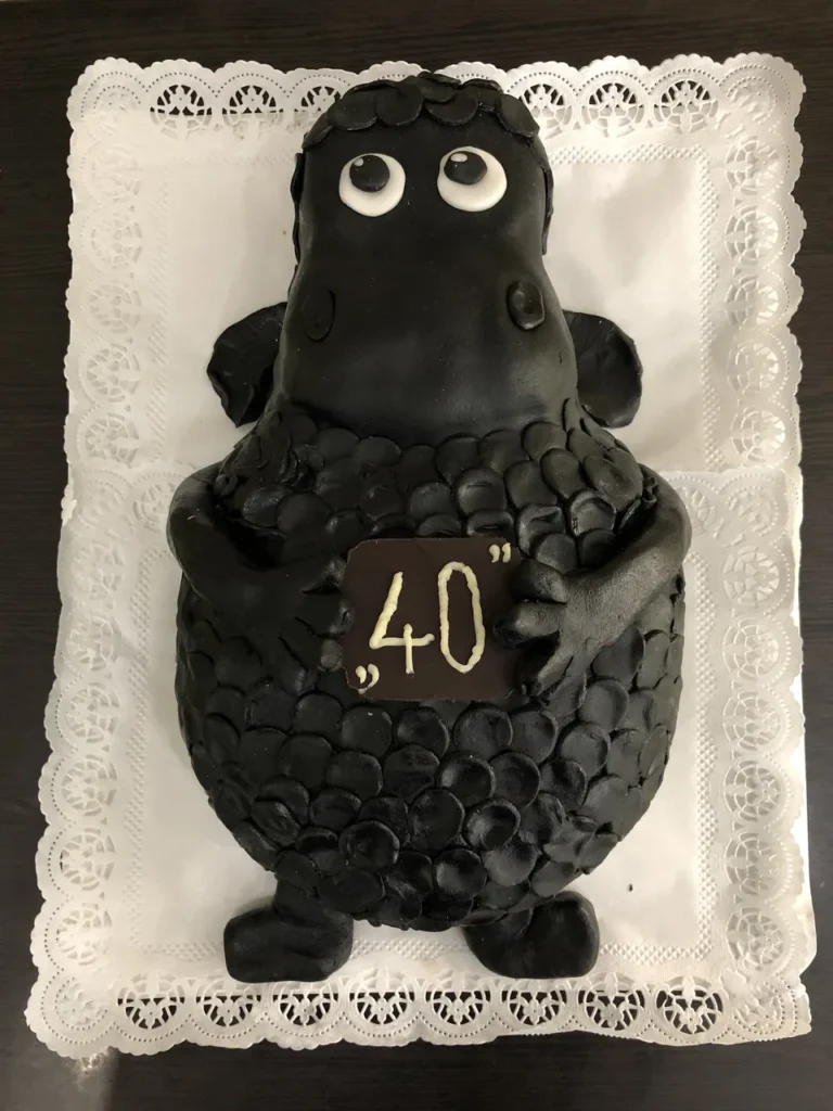 Elkészült torta