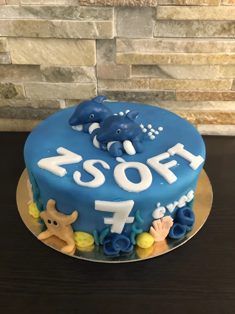 Elkészült torta