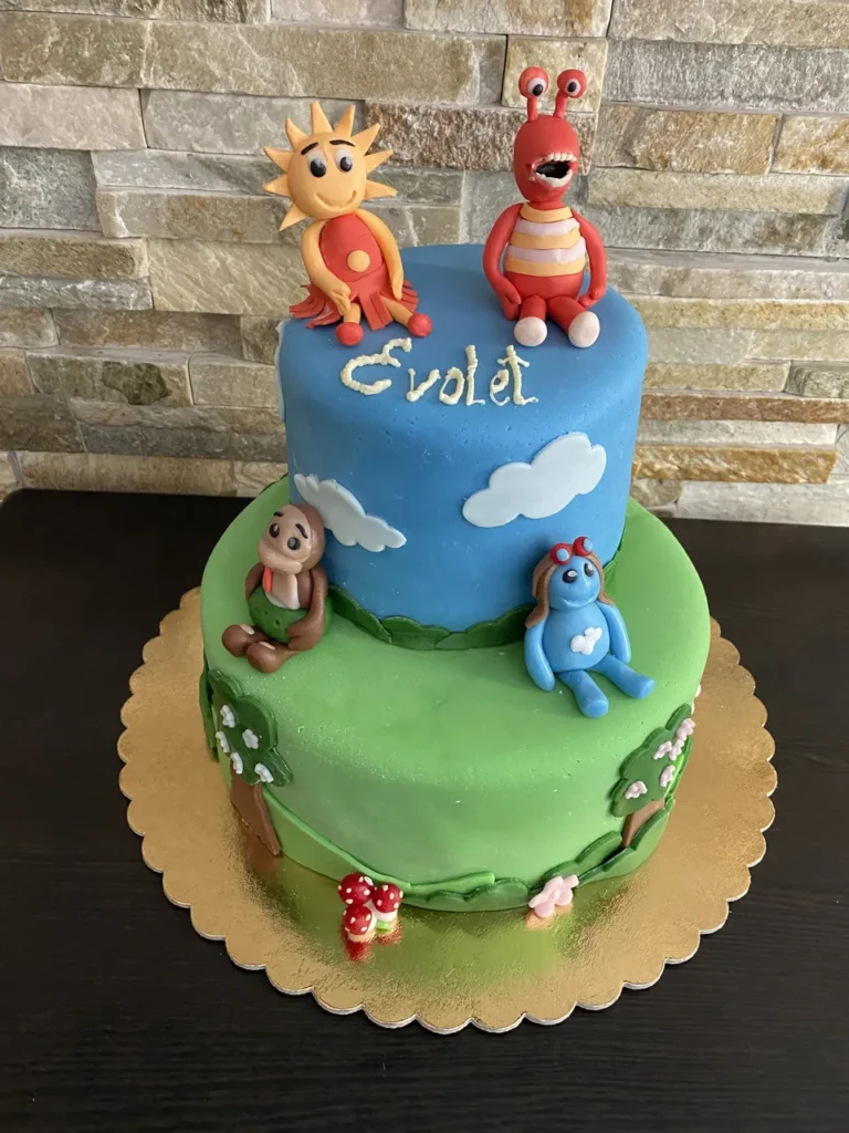 Elkészült torta