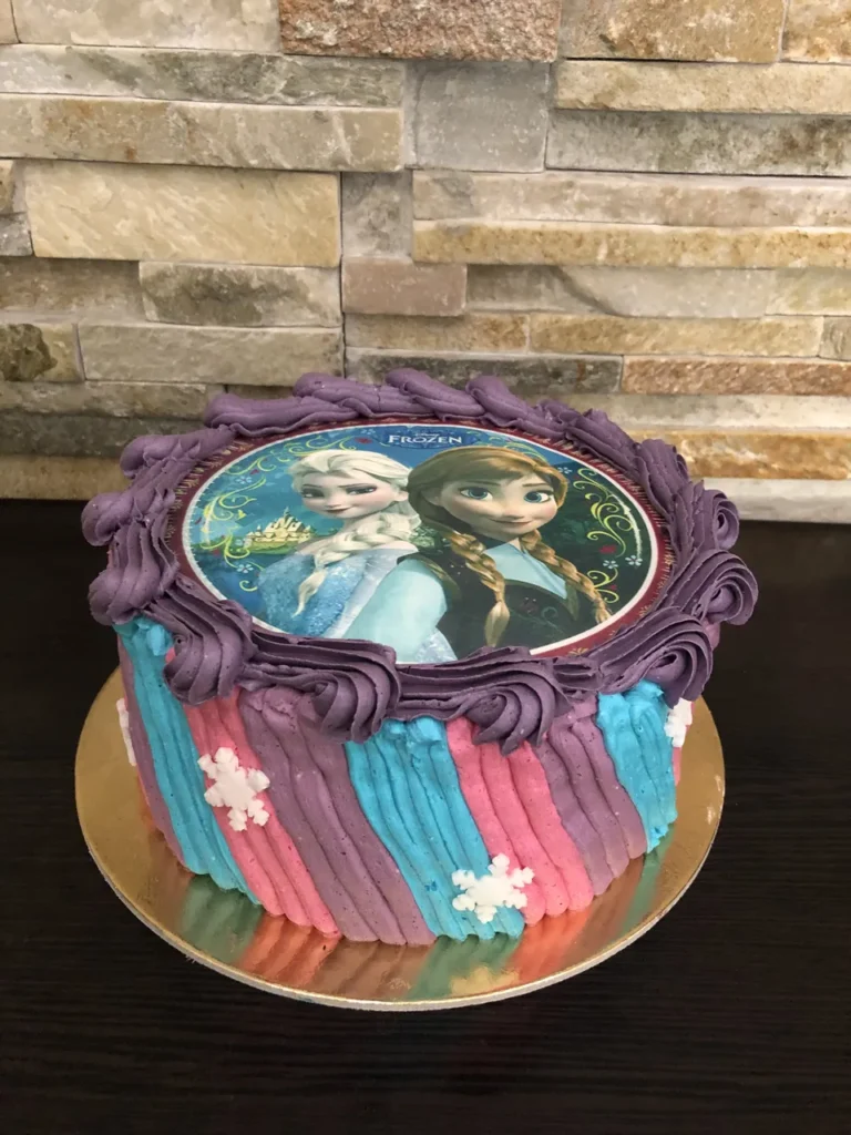 Elkészült torta
