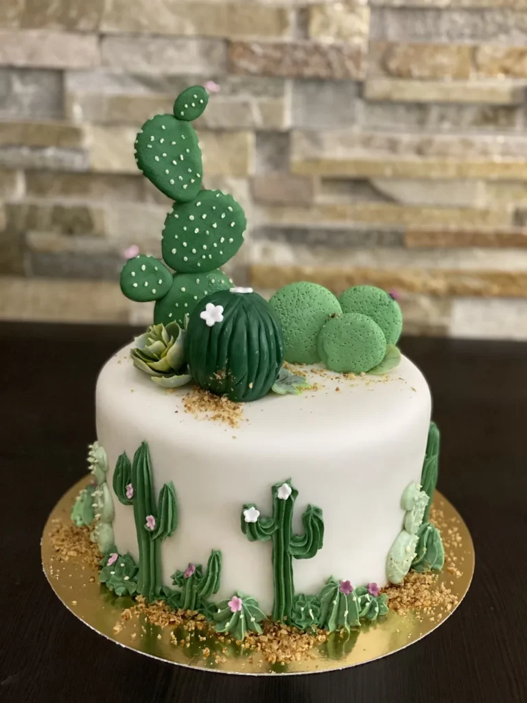 Elkészült torta