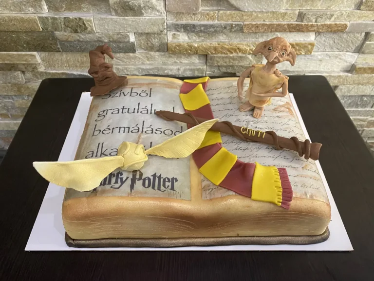 Elkészült torta