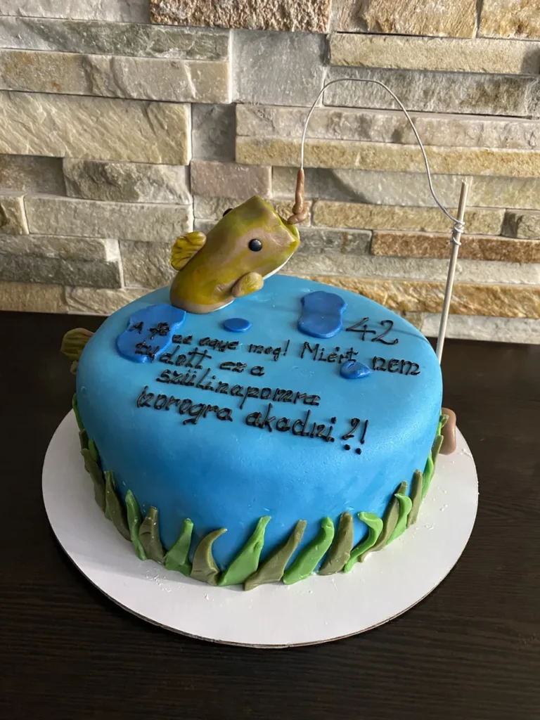 Elkészült torta