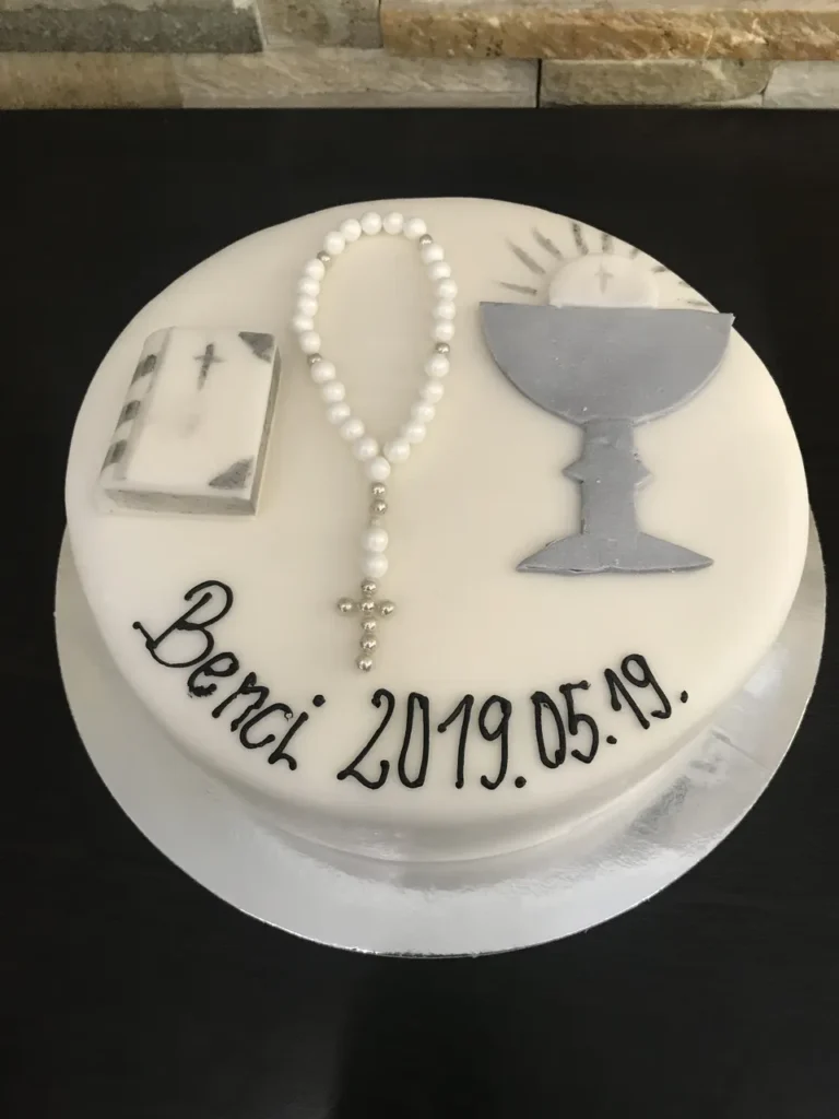 Elkészült torta